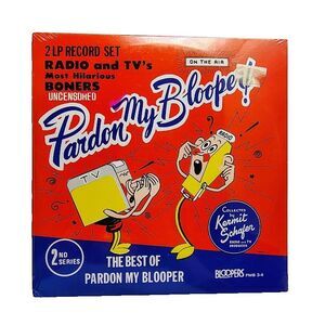 The Best of Pardon My Blooper 2nd Series Comedy 2-Album New LPs Unopened